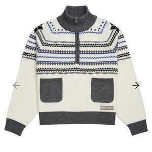 Taylor Swift Folklore Quarter Zip Sweater